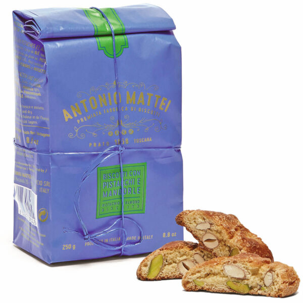 Cantuccini-Kekse mit Pistazien 250 Gramm - Antonio Mattei