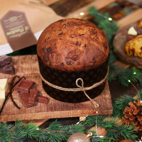 Schokoladen-Panettone 1 kg – Infermentum – Vorbestellung – Bild 2