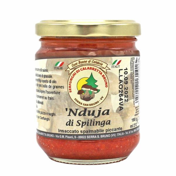 'Nduja di Spilinga - Ser Funghi - 212 ml