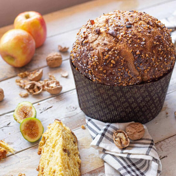 Panettone mit Apfel, Feige und Walnüssen 1 kg - Infermentum - Vorbestellung – Bild 3