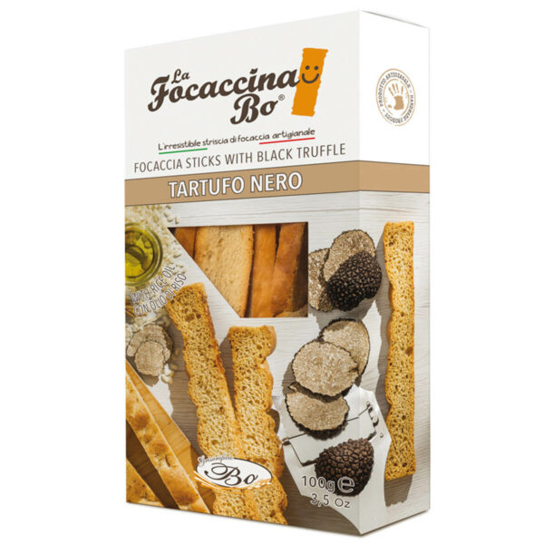 Focaccina mit schwarzem Trüffel - Panificio Bo