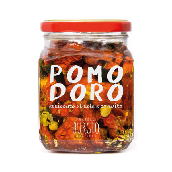 Zongedroogde Tomaten in Olijfolie - Sicilië - Burgio
