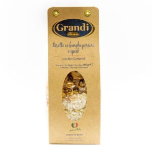 Risotto mit Steinpilzen und Speck 300 Gramm - Grandi