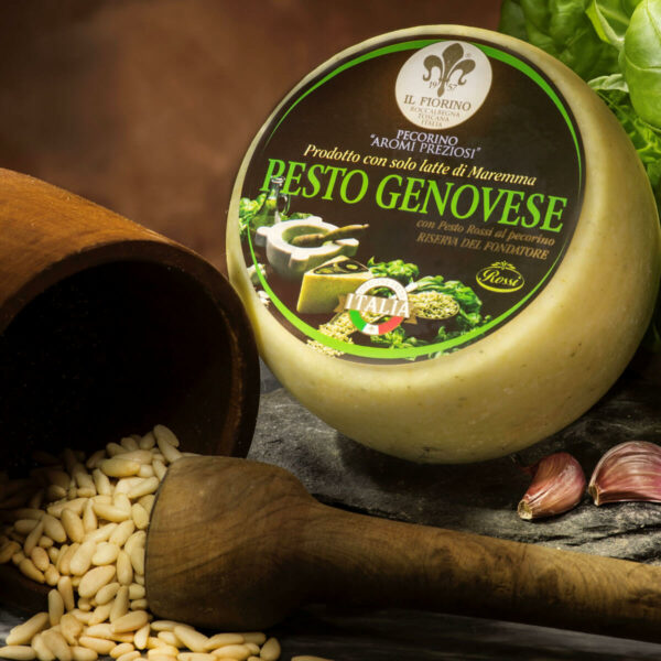 Pecorino Toscano mit Pesto - 200 Gramm – Bild 2