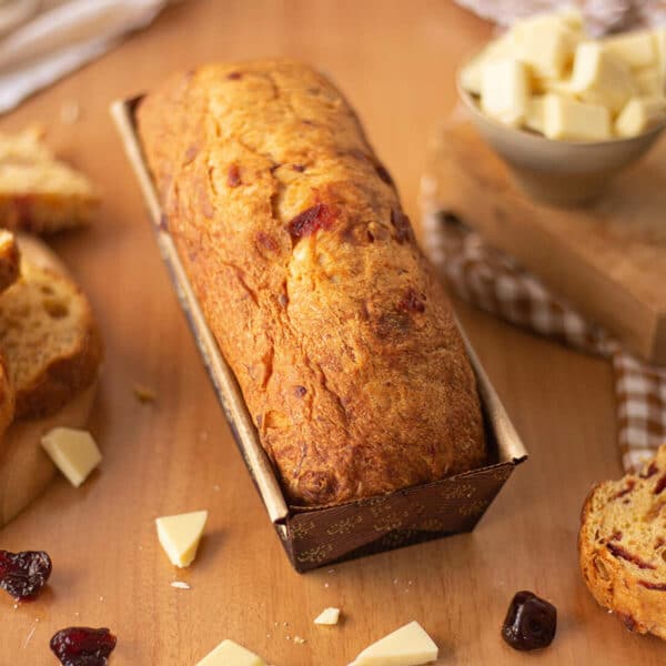 Panettone-Kuchen Bauletto Amarena-Kirsche und weiße Schokolade – Bild 3
