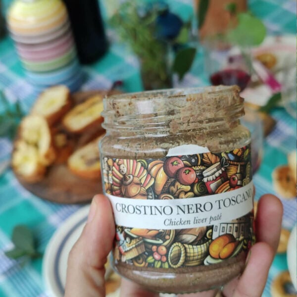 Crostino Nero Toscano - Hühnerleberpastete - Burde – Bild 3
