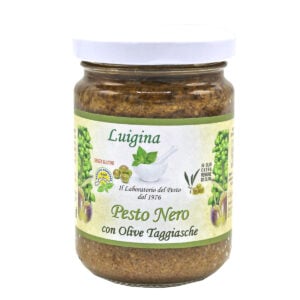 Pesto Nero mit Taggiasca-Oliven - Laboratorio Pesto