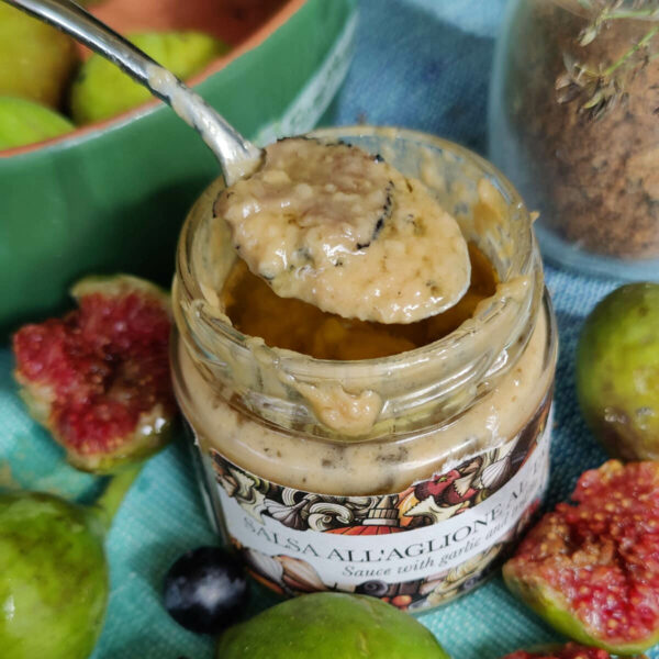 Aglione al Tartufo – Trüffel-Knoblauch-Sauce – Burde – Bild 2