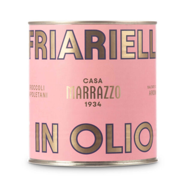 Brokkoli Friarielli in Öl – Cime di Rapa – 750 Gramm