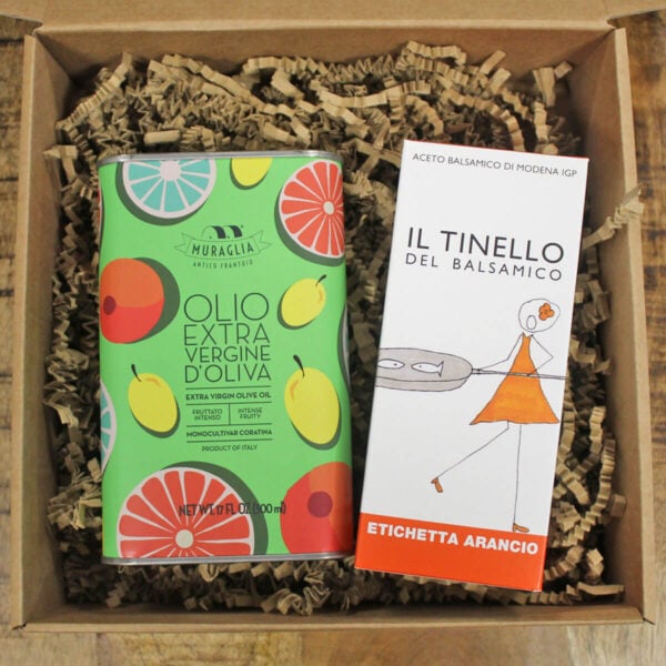 Italienisches Geschenkpaket Weihnachtspaket Geschäftsgeschenk Aceto e Olio - Casabase